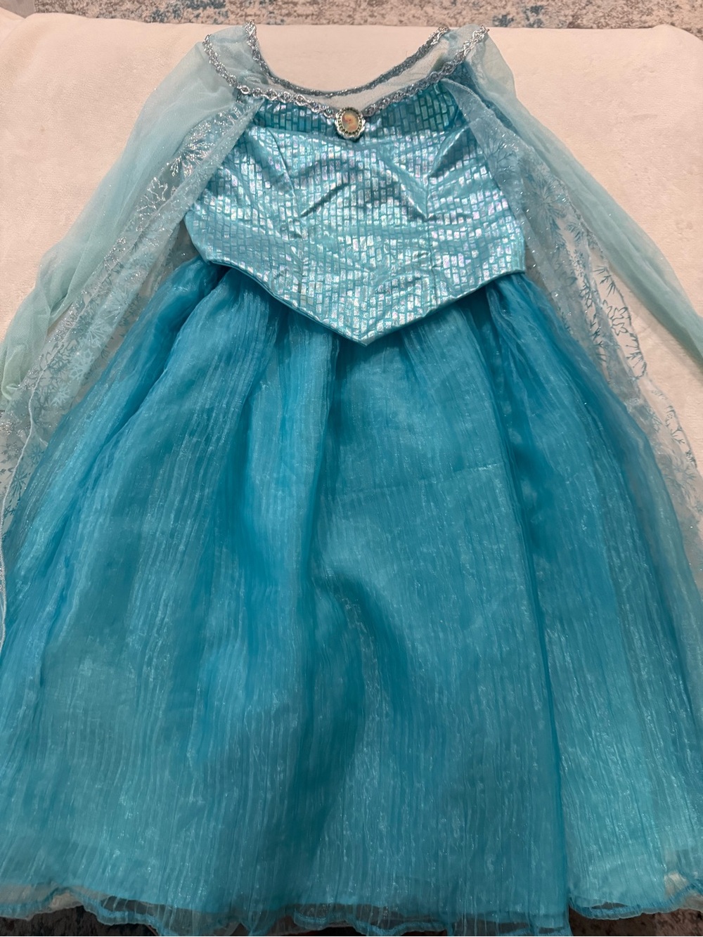 Disney Girls Costume - Frozen - Elsa Ice Queen Halloween XL 14/16
